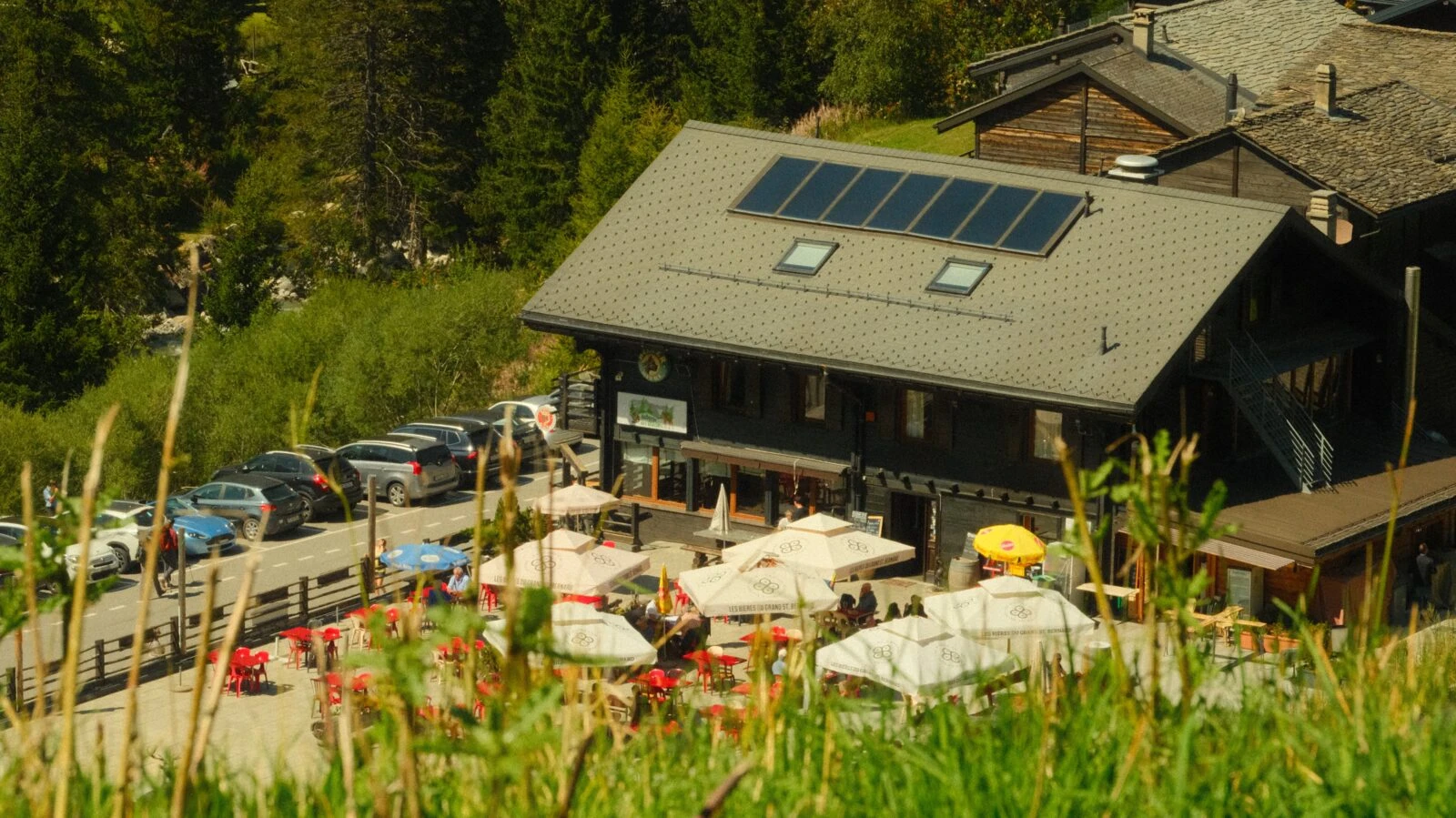Auberge des Glaciers im Herzen von La Fouly
