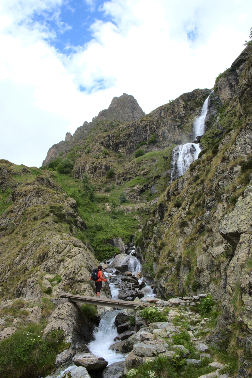 Wasserfall – Nationalpark Écrins – Olan