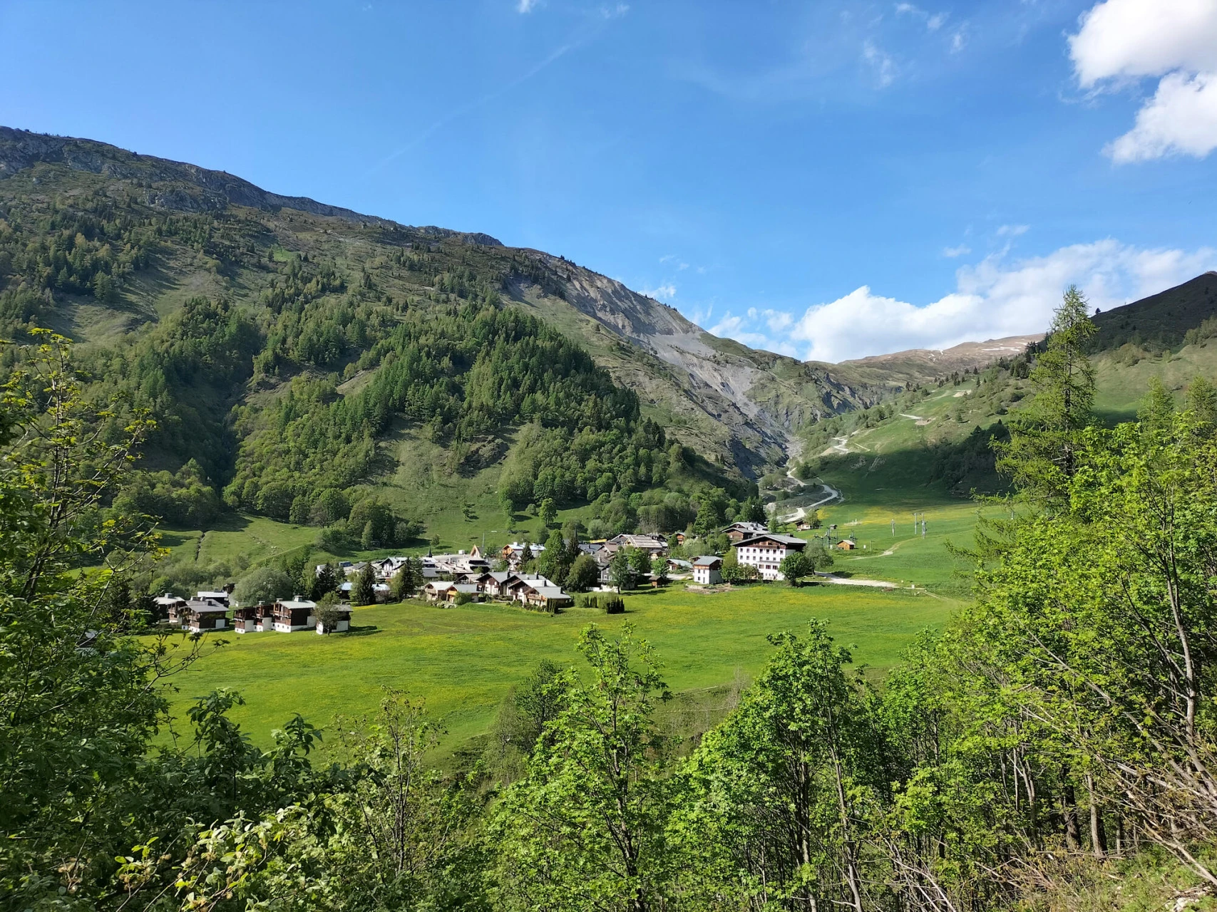 Chalet Alpin du Tour, FFCAM, im Dorf Le Tour