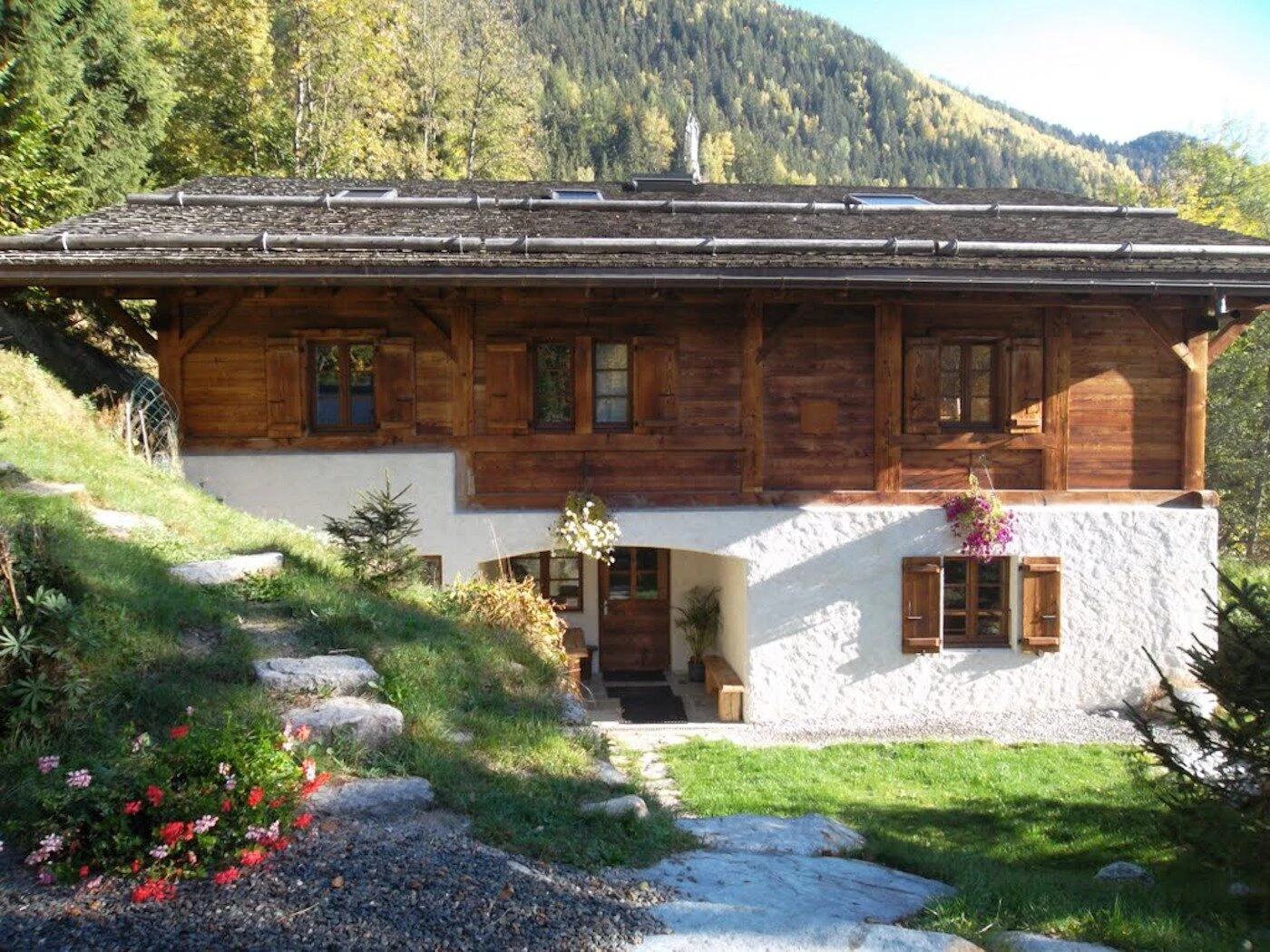Chalet Les Méandres in Les Houches, Start des Tour du Mont-Blanc
