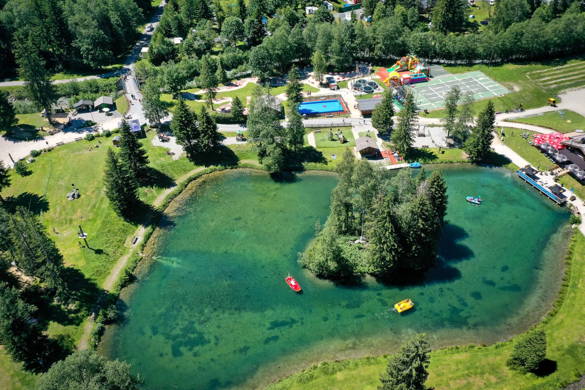 Gîte le Pontet in Les Contamines, Aufbruch Richtung Notre-Dame-de-la-Gorge
