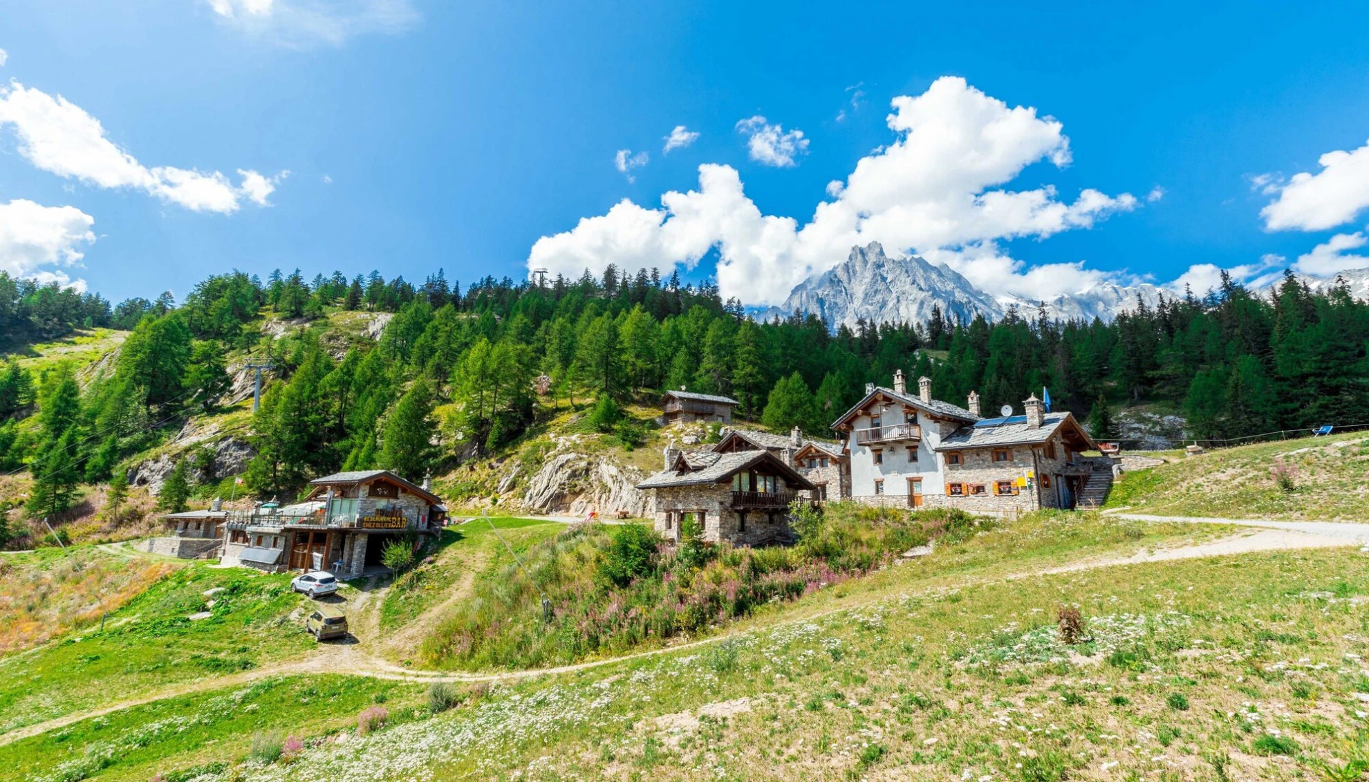 Gîte Le Randonneur du Mont Blanc am Col Chécrouit