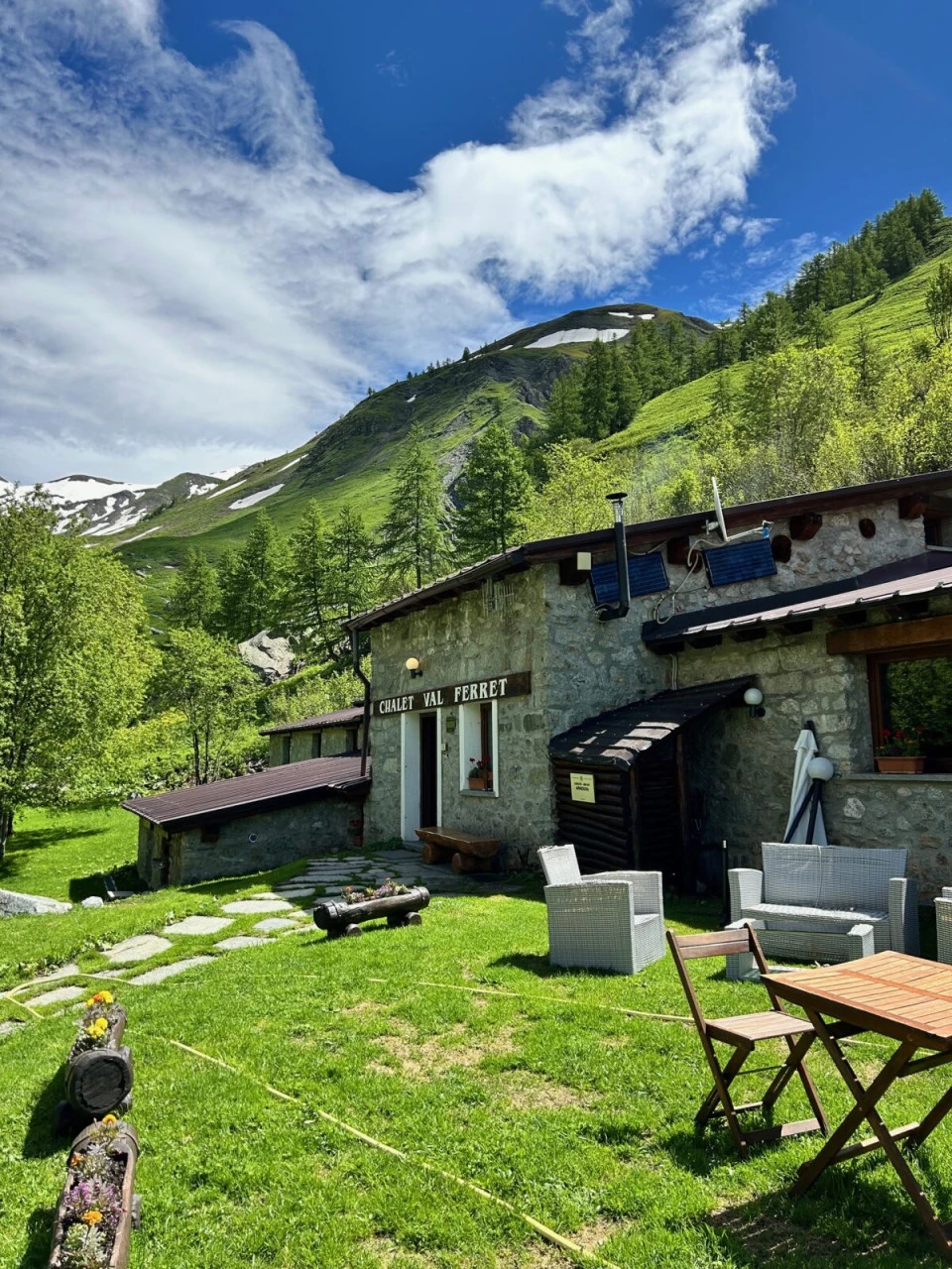Hôtel Chalet Val Ferret im oberen italienischen Val Ferret