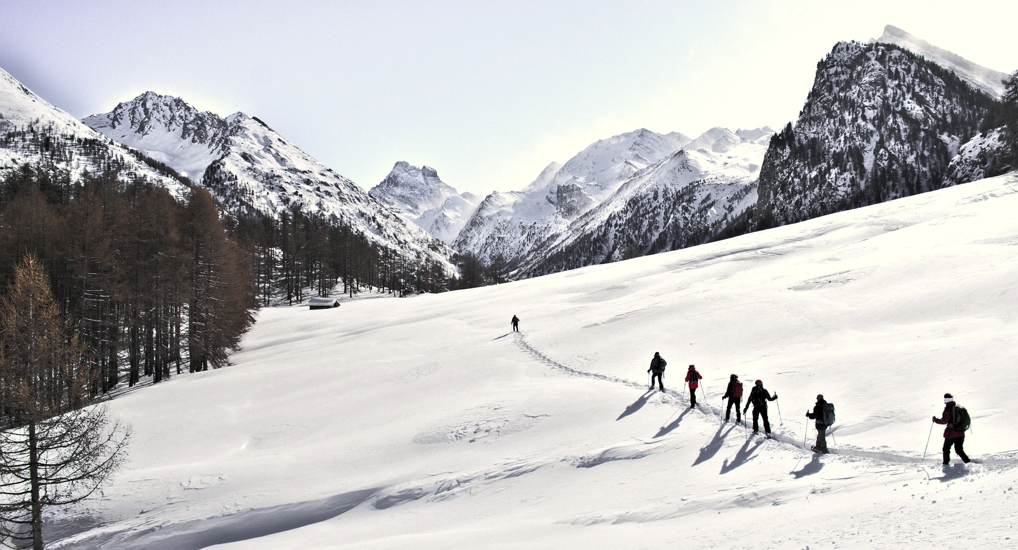Schneischuh-Einsteigerkurs in den Alpen