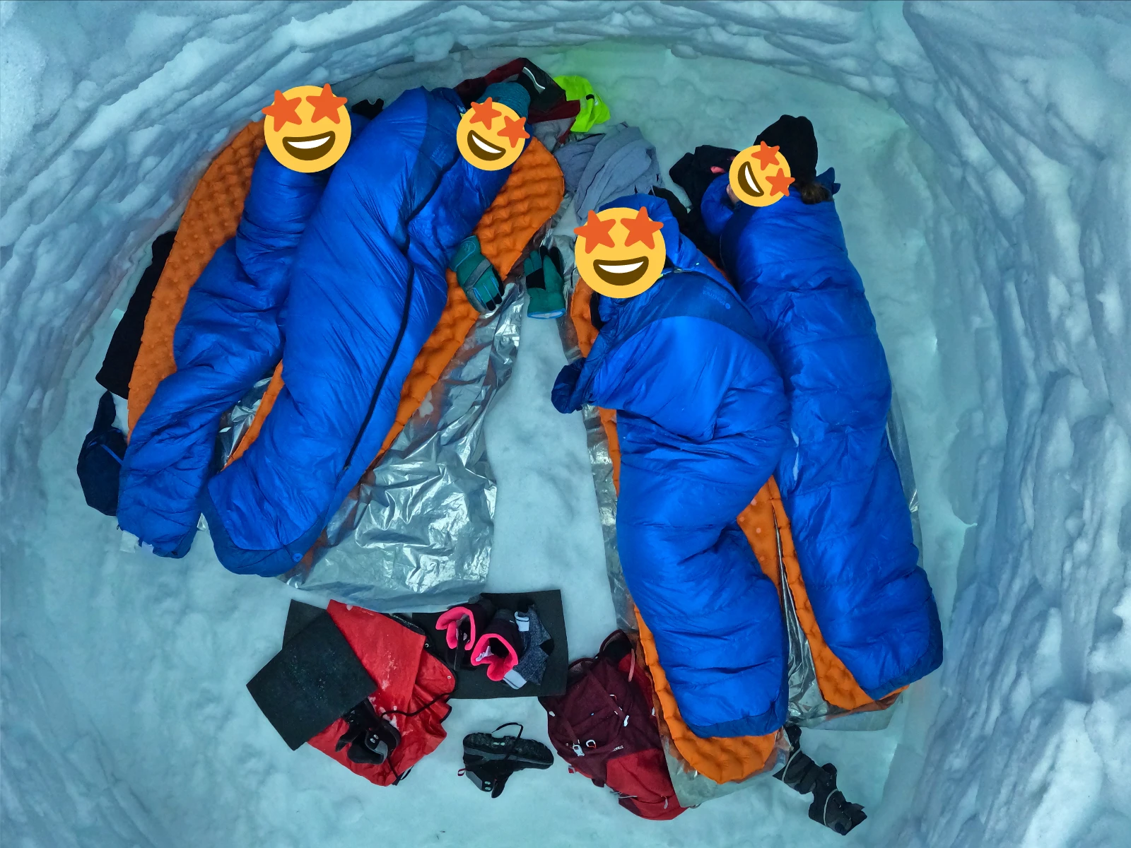 Nacht im Iglu