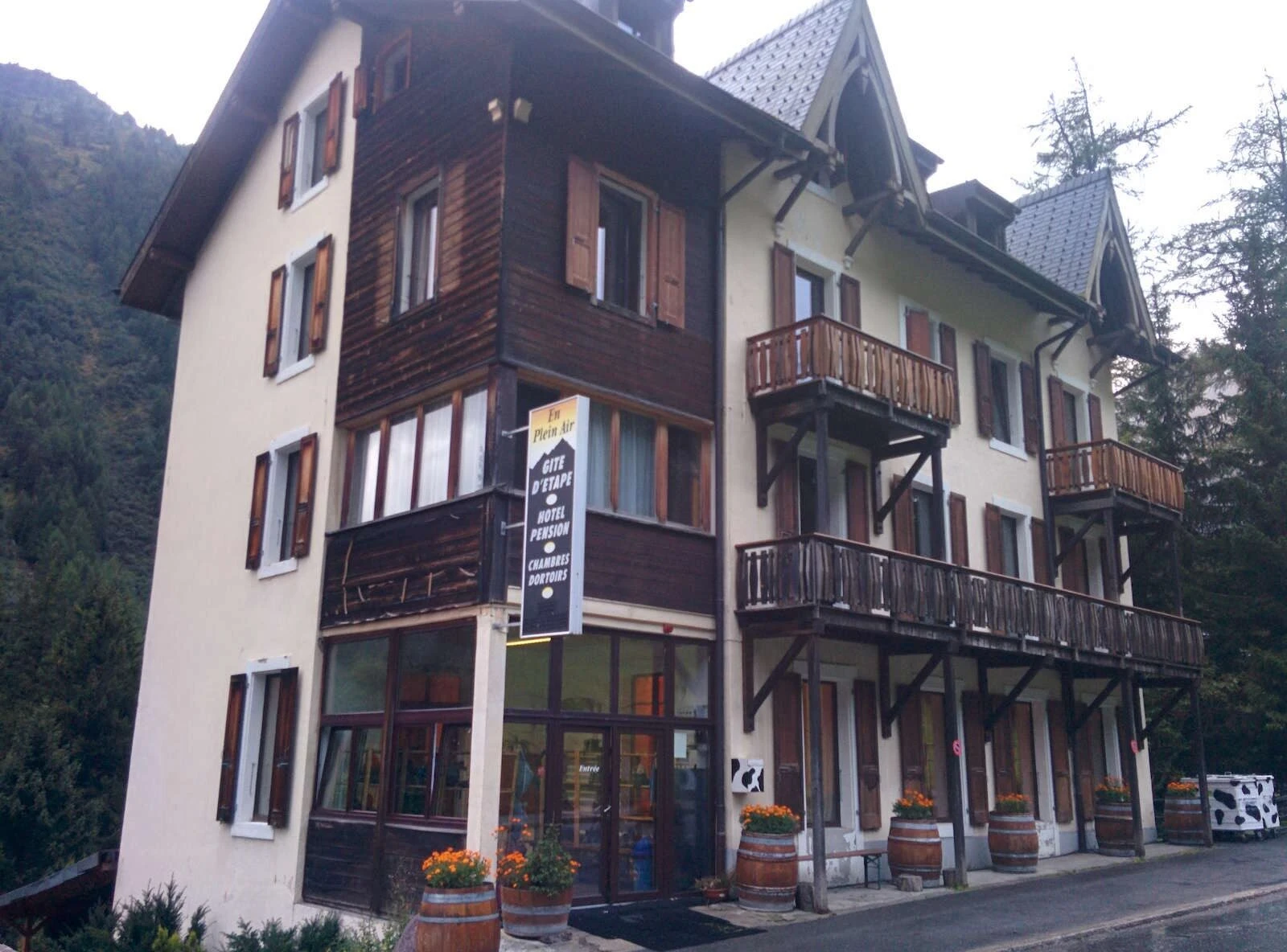 Pension en Plein Air am Ufer des Champex-Sees