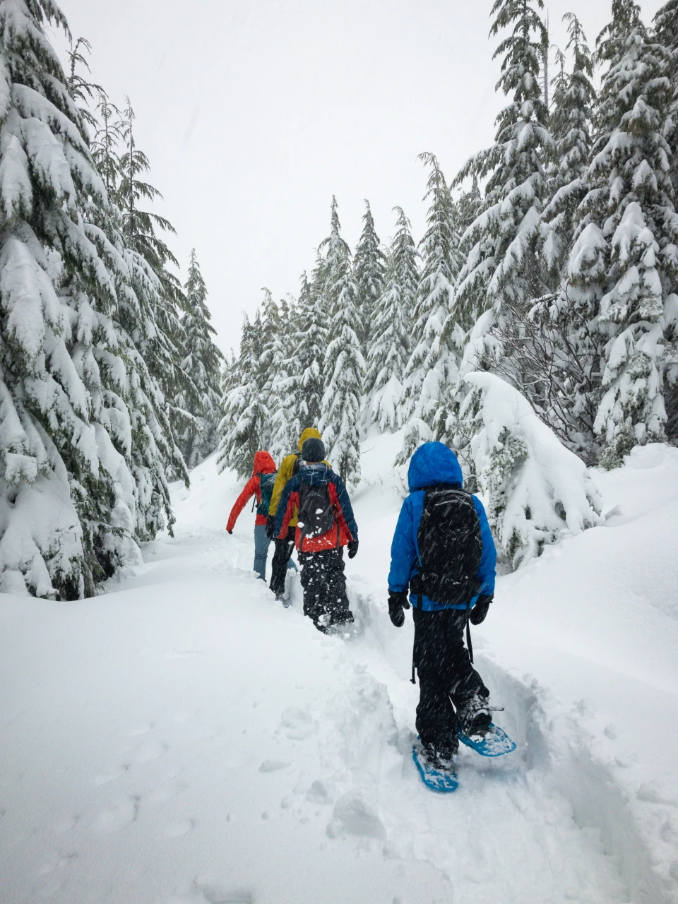 Schneeschuhwandern mit Kindern