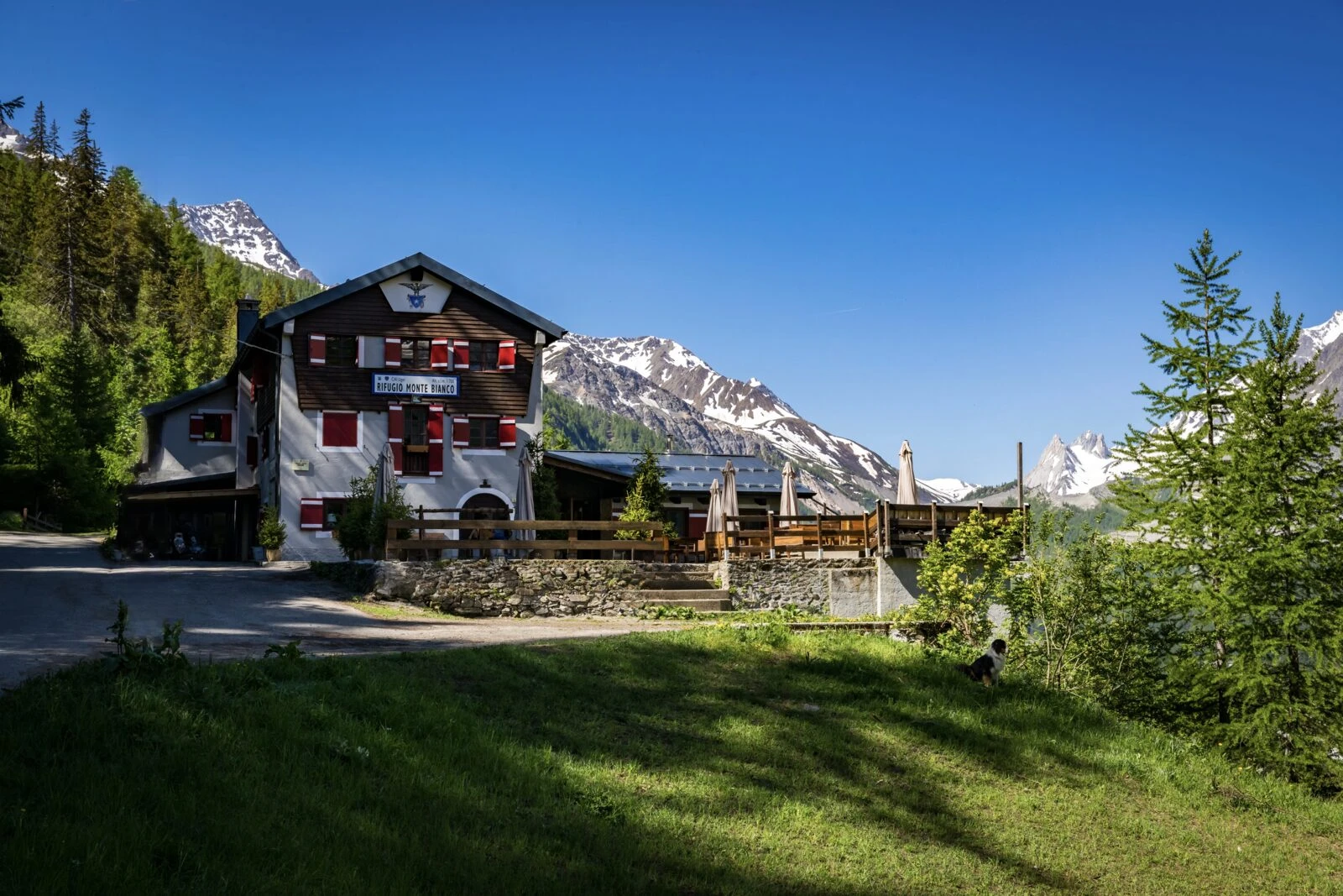 Rifugio Monte Bianco - Cai Uget im Val Veny